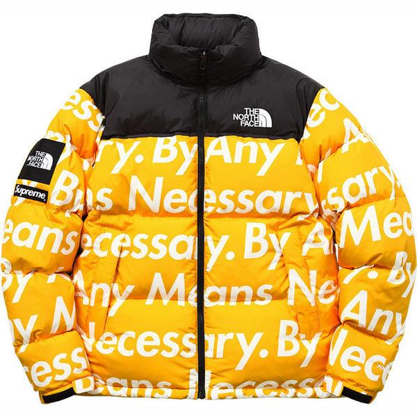 シュプリーム ノースフェイス 偽物 Supreme The North Face By Any Means Nuptse Jacket201116CC01992